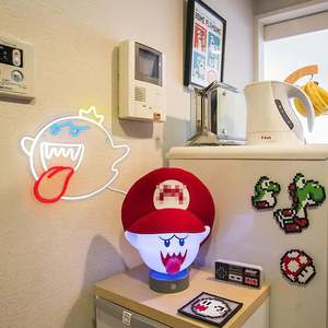 Lámpara de Neón Super Mario Boo King, Estilo de Diseño Moderno para Ocasiones de Cumpleaños - Product Image 2