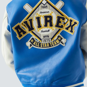 Blouson de baseball vintage de haute qualité personnalisé ODM OEM pour hommes veste en cuir Ultra Game Letterman veste universitaire en laine pour hommes - Product Image 3