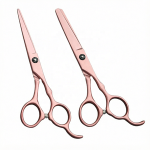 Tijeras de Peluquería Profesionales de Acero Inoxidable con Hoja Afilada, Color Personalizado, para Diestros, Mango Mediano, 30 Dientes, Seguras - Product Image 2