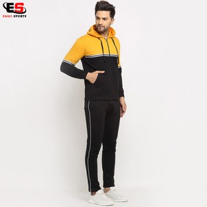 Chándales versátiles de ropa deportiva OEM al por mayor para hombre con chaqueta y pantalones convertibles para condiciones climáticas cambiantes - Product Image 4