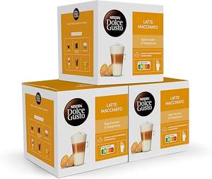 Dolce Gusto Premium Italian Roast Latte Macchiato Arabica Suave con Cafeína, 48 Cápsulas (3 Paquetes x 16) Caja - Product Image 4