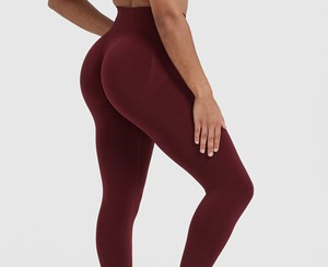 Women High Waist Yoga <b>Leggings</b> Knitted Spandex Stretchy <b>Workout</b> Gym Tights <b>Pockets</b> Fitness Sportswear Pants Wholesale 2026 - Product Image 6