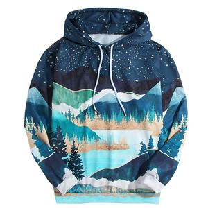 Últimos Diseños de Sudaderas con Capucha para Hombre, Sublimadas, Transpirables, Cómodas, Antiarrugas, 100% Algodón, Manga Larga, Alta Calidad - Product Image 1