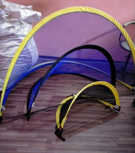 Custom Easy-Up Pop-Up Soccer Goal Net Set Fun Backyard Training Equipment para niños - Product Image 2