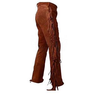 Pantalons en cuir pour hommes de haute qualité, design personnalisé, pantalons en cuir suédé pour l'extérieur, vêtements d'hiver pour hommes - Product Image 5