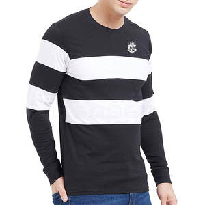 T-shirts à manches longues pour hommes SOBER SPORTS, best-sellers, légers, respirants, à séchage rapide, en polyester/coton tricoté, motif uni - Product Image 4