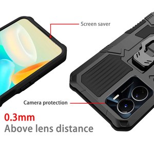 Custodia 3 in 1 resistente agli urti per esterni con supporto cavalletto per <span class=keywords><strong>VIVO</strong></span> Y02 Y16 Y35 Y22 V25 V23E Y20 Y30 Y76 - Product Image 6