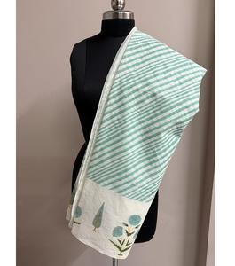 Summer <b>Women's</b> Effortless Style Durable Breathable Cotton Sarong <b>Wrap</b> Hand Block Printed Traditional Indian Design <b>Shawl</b> Beach - Product Image 5