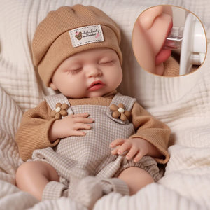 <span class=keywords><strong>Muñeca</strong></span> Bebé Realista de Silicona de 16 Pulgadas, Modelo <span class=keywords><strong>Nancy</strong></span>, con Chupón, para Niñas Pequeñas - Product Image 1