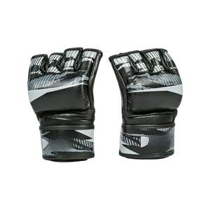 Gants de MMA en cuir de vache, prix de gros, meilleur design, doigts ouverts, ajustables, respirants, directement de l'usine, gants de MMA pour hommes - Product Image 1