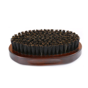 Brosse à barbe en bois MORGANS INDUSTRIES avec poils de cheval - Outil de toilettage écologique et pratique pour les voyages pour hommes - Product Image 3