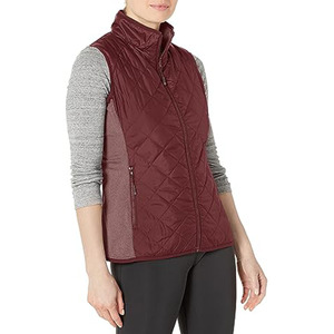 Venta al por mayor chaqueta cálida y ligera burbuja con capucha para mujer chalecos y chalecos transpirable invierno cálido abajo chaleco puffer - Product Image 1