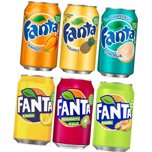 Fantaa Exotic 330ml / Fantaa Boisson Gazeuse (Slim) /Produit Chaud Boisson Gazeuse Fruité Fantaa - Product Image 1