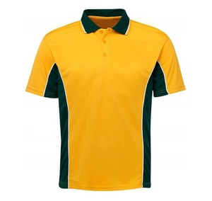 2024 deux tons contraste coton vêtements de sport Polo hommes panneau latéral Polo Sport maille panneau latéral Polo - Product Image 2