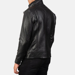 Chaqueta de Cuero de Alta Calidad para Hombre 2026, Prenda Exterior de Cuero Genuino, Estilo Motero, Moda Urbana, Venta al Por Mayor - Product Image 6