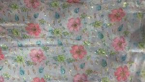 Tissu en dentelle jacquard à armure tissée, broderie respirante, pour vêtements de mariée, accessoires vestimentaires brodés en maille de haute qualité, vente en gros - Product Image 2