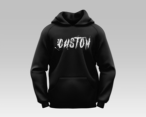 Sweat à capuche en mélange de coton, coupe confortable, polaire doux, style décontracté, vêtements de tous les jours, OEM - Product Image 1