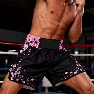 Shorts de combat Muay Thai imprimés par sublimation de qualité supérieure, respirants, légers, pour l'entraînement MMA, shorts de Muay Thai - Product Image 5