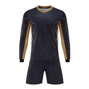 Vente en gros de maillots de football de qualité supérieure personnalisables 100% polyester uniformes d'équipe légers à séchage rapide impression numérique - Product Image 4