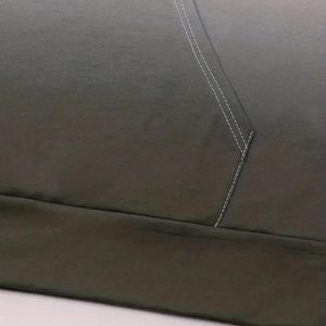 2024 haute qualité prix de gros couleur personnalisée coton Polyester tissu pas cher prix femmes cordon sweats à capuche - Product Image 3