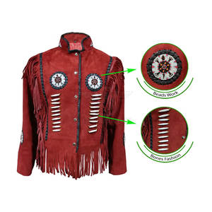 Classic Design Cow Skin Leather <b>Western</b> <b>Jacket</b> with Eco-Friendly Fabric Comfortable Fit for Casual Wear - Product Image 4