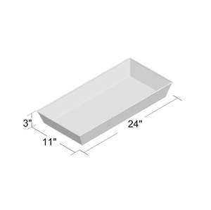 Bandeja de servicio de metal con forma rectangular de estilo único para el hogar, accesorio decorativo para hotel, restaurante, bar, utensilios de cocina, decoración de mesa, hecho en la India - Product Image 5