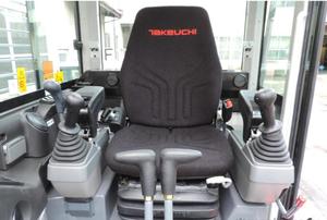 Takeuchi TB280FR Crawler Excavator 8.5T Capacities Laidong Engine Motor Pump-<b>Side</b>-to-<b>Side</b> Full Rotation Capabilities Hitachi - Product Image 4