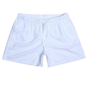 <b>Men's</b> Quick Dry Stretch Beach Shorts with Zipper Pockets and Eco-Friendly Mesh Lining Solid Pattern <b>Swim</b> Trunks - Product Image 3