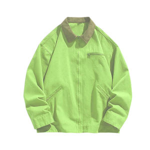 Denim <b>Jacket</b> heavy duty lightweight breathable New Durable <b>canvas</b> <b>jacket</b> windproof Cotton Men's OEM <b>Canvas</b> <b>Jacket</b> High Street - Product Image 1