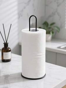 Porte-mouchoirs décoratif en métal pour le comptoir de cuisine, ajoutant une touche fonctionnelle et artistique à l'espace - Product Image 3