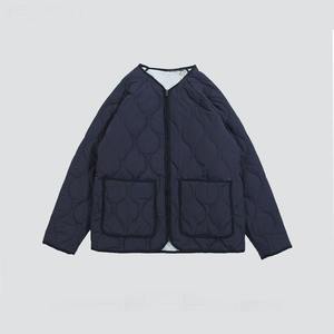 Chaqueta Acolchada Vintage con Patrón de Cebolla, Estilo Casual para Invierno 2025 - Product Image 3