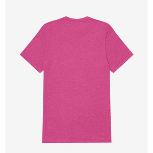 2025 printemps vente chaude hommes Super doux à manches courtes T-Shirt couleur unie lourd solide cou grande taille Streetwear - Product Image 4
