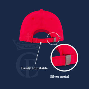 หมวกเบสบอลน้ำหนักเบาปรับได้ดีไซน์ตามต้องการปักด้วยมือ - Product Image 5