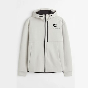 Pull hommes sweats à capuche respirant couleur unie taux d'usine polaire coton mélangé streetwear premium haute qualité mode - Product Image 2