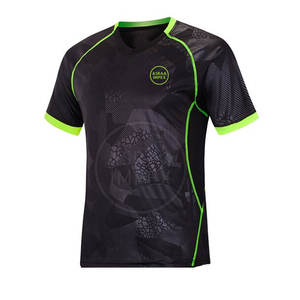 Maillot de football en polyester 100% de qualité supérieure sur mesure pour hommes Sports Team Practice Wear - Product Image 2