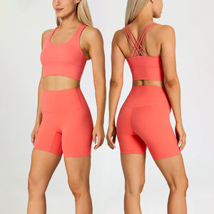 Client le plus demandé couleur élégante nouveau modèle best-seller professionnel posséder votre impression pour l'ensemble de yoga pour femmes - Product Image 2