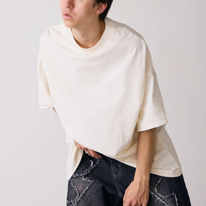 Camisetas Deportivas Casuales de Playa y Surf, 100% Algodón, Color Sólido, Diseño Gráfico Vintage, Transpirables, de Secado Rápido, para Hombre, Venta al por Mayor, Logotipo Personalizado - Product Image 3