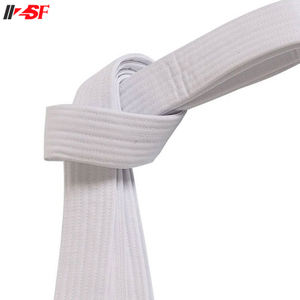 Ceintures de karaté de haute qualité en gros Options multicolores Logo et étiquettes personnalisés unisexe OEM/ODM à vendre - Product Image 6