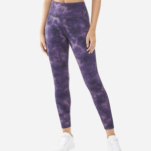 Legging résistant à séchage rapide pour femme, vêtement Tie Dye avec poche - Product Image 3