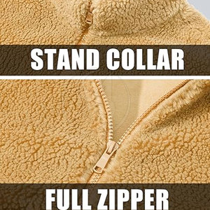 Veste polaire de haute qualité pour hommes de grande taille Veste d'hiver en molleton de coton pour hommes de conception OEM fabriquée au Pakistan - Product Image 4