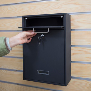 Caja de paquetes de gran volumen Caja de paquetes para exteriores Caja de acero galvanizado Negro Amarillo Blanco Naranja Estilo personalizado Característica de color de jardín - Product Image 5
