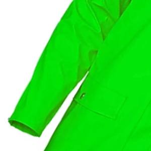 Impermeables Largos de Seguridad para Hombre con Ventilación, Chaqueta Impermeable Plegable con Capucha, Ligera - Product Image 2