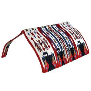 Couverture de selle western en laine de luxe coussin de cheval logo personnalisé respirant tack cowboy ranch équipement d'équitation fait à la main spectacle qualité doux - Product Image 2