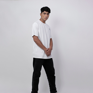 Nouveaux T-shirts décontractés pour hommes en coton 100% surdimensionnés - Écologiques, séchage rapide, respirants, logo personnalisé - Product Image 4