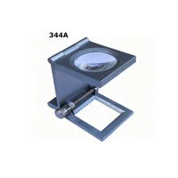 SUNTOOLS/STIPL 344A Iron Jewelry Magnifier Loupe Irregular Shape Measuring Scale Adjustable Height Aluminium Eye Glass Jewelry
