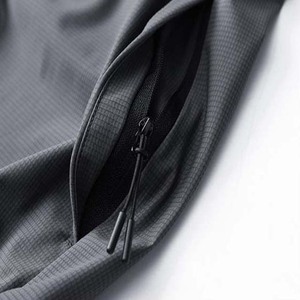 กางเกงขายาวสำหรับผู้ชายกางเกงลำลองกางเกงสำหรับใส่ไปยิมกางเกงขายาวผ้าฝ้าย100% มีกระเป๋า - Product Image 4