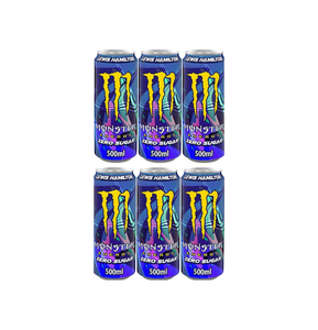 Venta al por Mayor de Bebidas Energéticas Monsters Energy Lewis Hamilton Sin Azúcar, Paquete de 24 Latas de 500 ml, Edición Limitada, Colaboración con Fórmula 1 - Product Image 3
