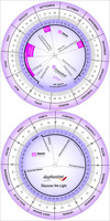 Calendrier de grossesse et de cycle menstruel
