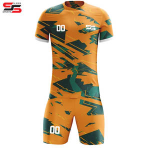 Uniforme de Fútbol Ligero de Verano de Alta Calidad, Conjunto de Equipación Deportiva de Secado Rápido y Transpirable con Logotipo Personalizado - Product Image 1