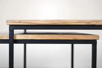 Ensemble de deux tables basses